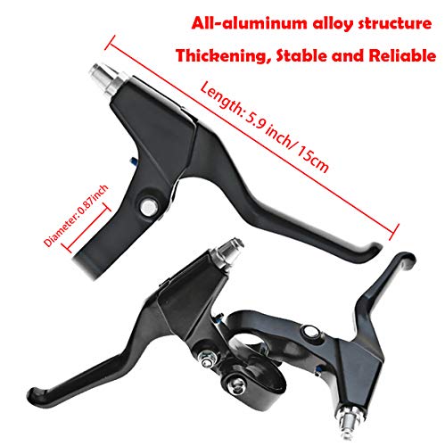 image for Farbetter Bike Front & Rear Brake Levers, Brakes Cables, V-Brake Calip