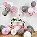 45Pcs Elephant Balloons - Baby Shower Decorations for Girl, Pink Theme Gender Reveal Party Birthday Supplies, Indoor Outdoor Decor L6