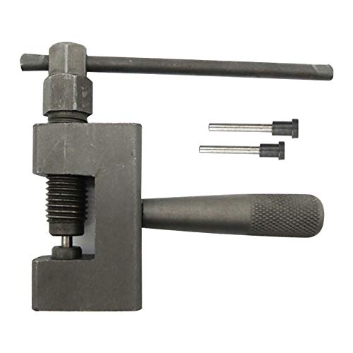 POHOVE Disjoncteur de chaîne portable pour moto - Outil de réparation pour chaîne 415, 420, 428, 520, 525, 530, 630