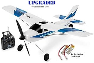 Top Race Rc Plane 3 Channel Remote Control Airplane Ready to Fly Rc