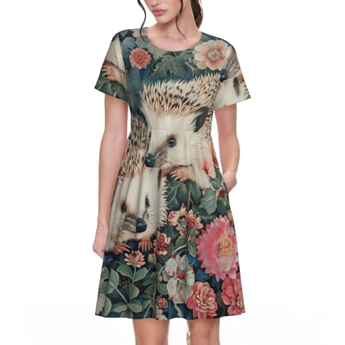 Robe d'été fleurie femme pour célébrer les beaux jours