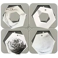 Stampo In Silicone Per Gocce 3 Cavità Musykrafties – Per Resina, Cioccolato, Sapone E Dolci, Diametro 7 Cm
