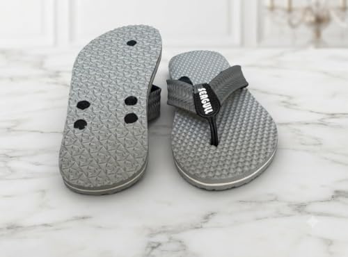 Image of SGLAQPM Men's Flip Flops | Comfortable Casual Slippers for Men | Bathroom Slipper /Chappal for all, easy to put in /out, Long Life Slippers