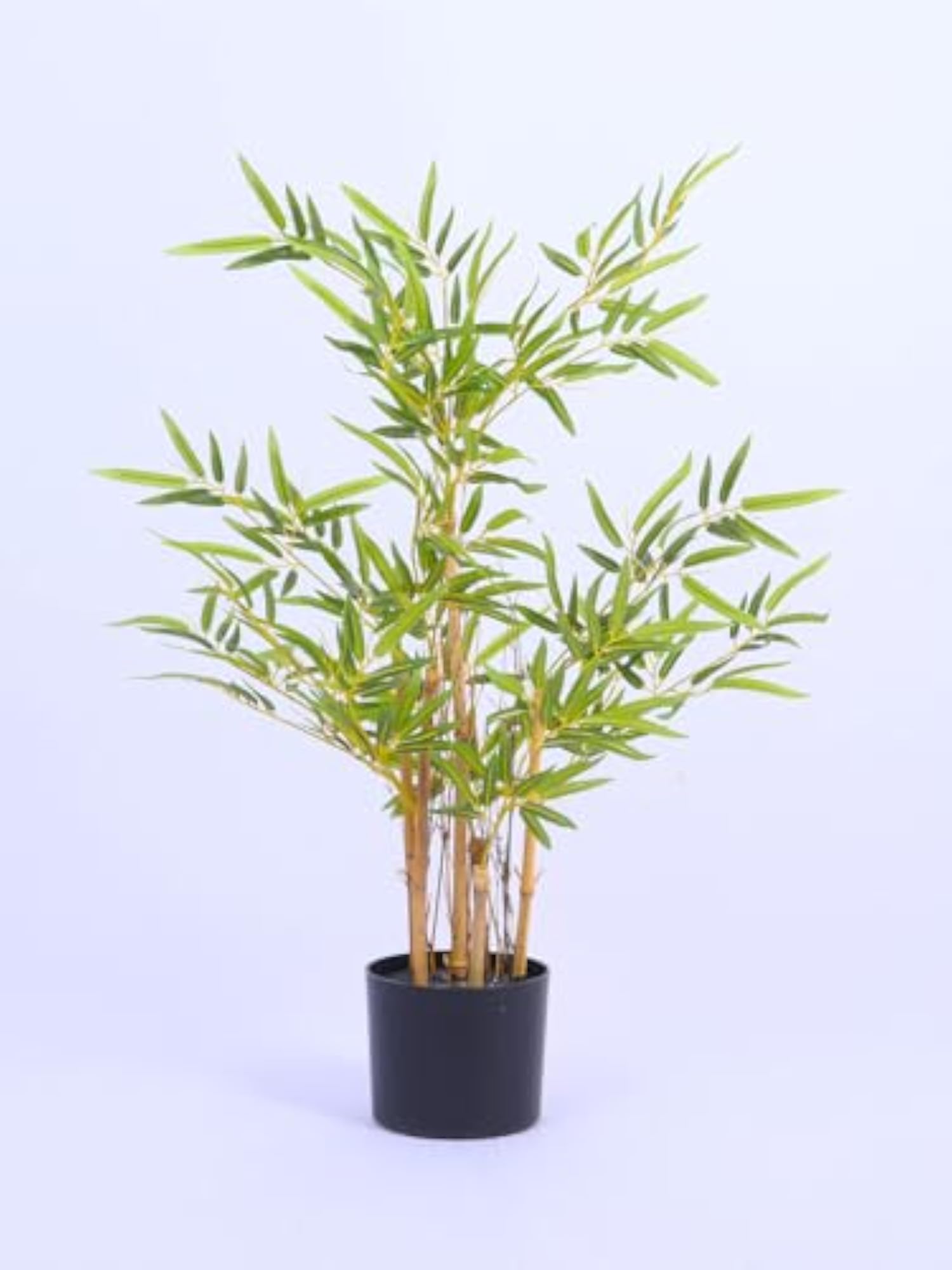 Artificial Real Touch Bamboo Plant with Plastic Pot