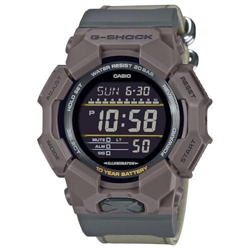 G-Shock montre de sport antichoc avec cadran digital pour homme
