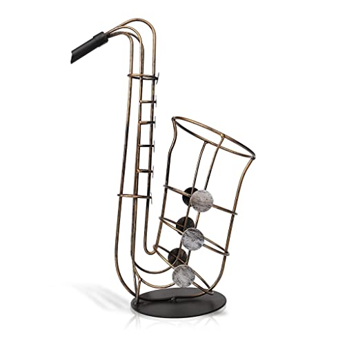 Soporte para botellas de vino de madera de acacia miniatura 1