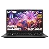 Computadora portátil con Gold 6500Y (Beat N5095, hasta 3.4GHz), portátil con 16 GB de RAM 256 GB SSD, pantalla FHD IPS de 14 pulgadas, Bluetooth, WiFi, HDMI, tipo C, batería de 38 Wh, portátiles