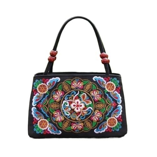Sac de style ethnique vintage : exprimez votre singularité avec ce sac à bandoulière brodé pour femme
