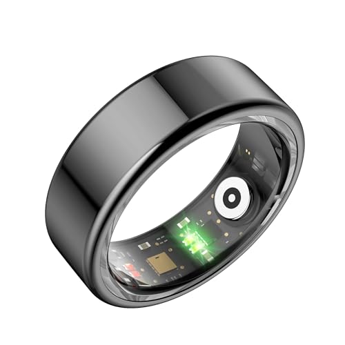 Smart Ring Fitness Tracker for Men Women Fitness Ring Pedometer with Heart Rate/Blood Oxygen/Sleep Monitor Activity Trackers for Sports Time, Distance, Calories Compatible with Android iOS Smart Ring Fitness Tracker for Men Women Fitness Ring Pedometer with Heart Rate/Blood Oxygen/Sleep Monitor Activity Trackers for Sports Time, Distance, Calories Compatible with Android iOS