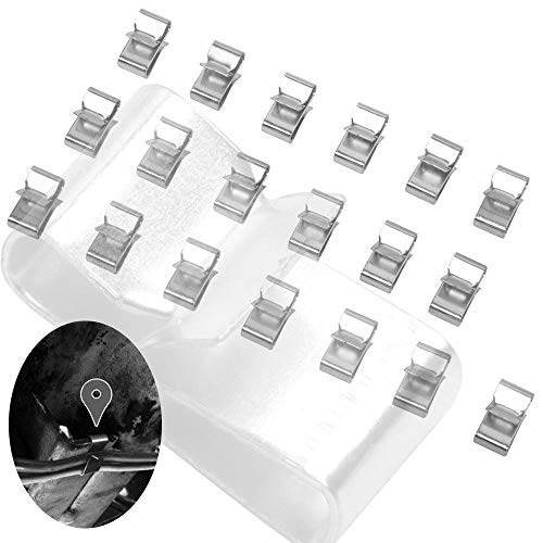 NIXFACE 25Pcs Trailer Wire Clips to Frame Replacement Parts and Accessories - Thumbnail 2