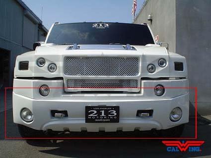 ハマーH2 ゼノン/XENON エアロ フロントバンパー エアダム用