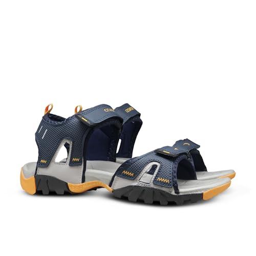 Image of ASIAN Mens VISTARA-13N Casual Sandals with adjustable velcro closure for easy wear with flexible fitting and trendy and stylish looks ideal for everyday use for mens as well as boys-VISTARA-13N$P