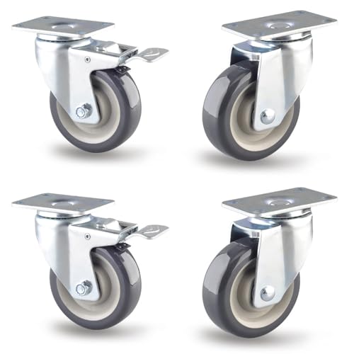 8インチ　360度自在キャスター　耐荷重1輪1200kg ４個セット　台車等に 41nQVU0i52L.jpg