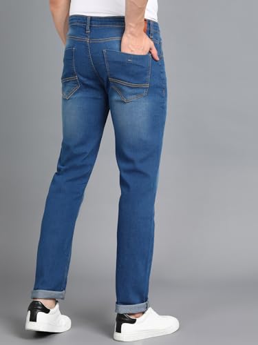 Image of Urbano Fashion Men's Stretch Fit Mid Rise Jeans