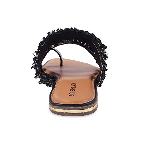 Image of SOLE HEAD womens 304black Floaters