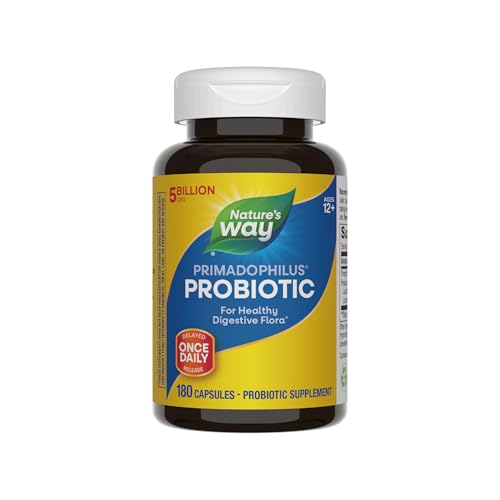 Nature's Way Primadophilus Original, 5 Billion, 180 Capsules