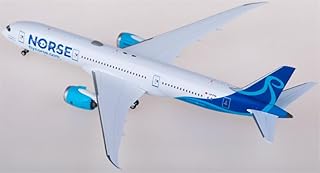 FloZ for NG Models for Norse Atlantic Airways for Boeing 787-9 LN-FNA 1:400 Airplane Pre-Built Model