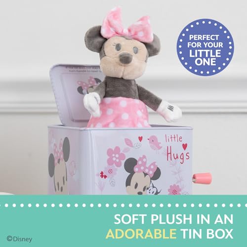 Image of Disney Baby Minnie Mouse Jack-in-The-Box - Musical Toy for Babies- Pink