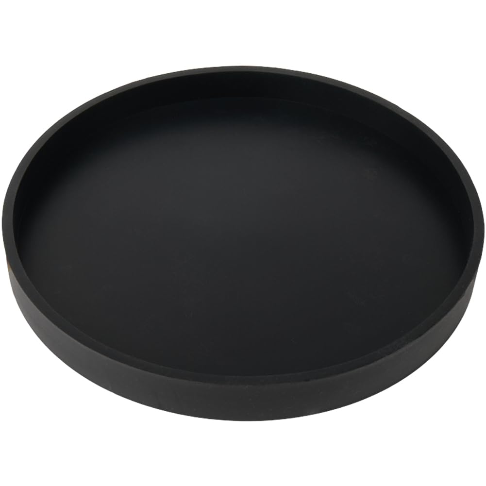 Plateau en silicone étanche et antidérapant pour flacons et savon noir