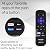 Ceybo Original Remote Control for Philips Roku TV with Netflix, Paramount, HBO Max & Apple TV 3026000066"", Black