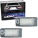 iJDMTOY OEM-Fit 3W Full LED License Plate Light Kit For Audi A4 A5 A6 A7 S4 S5 S6 S7 RS4 RS5 RS7 Q5, Powered by 24-SMD Xenon White LED & CAN-bus Error Free
