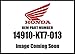 HONDA 14910-KT7-013 SHIM, TAPPET (1.425)