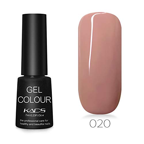 KADS Nail Gel Polish Kit 8 piezas 7 ml negro miniatura 3