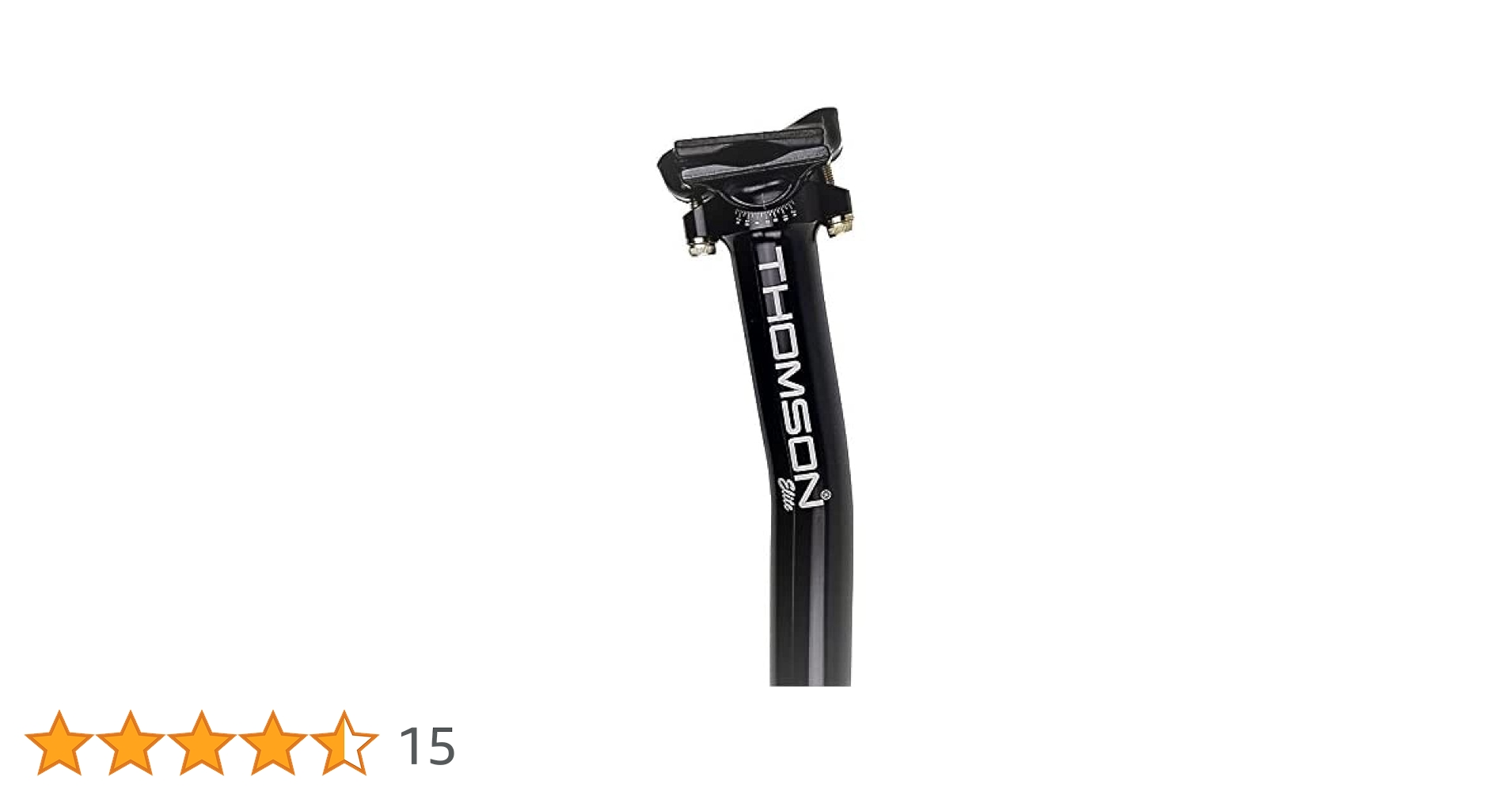トムソン エリートポスト 30.9ミリ径x367ミリ長　未使用 Amazon | THOMSON(トムソン) ELITE シートポスト セットバック有