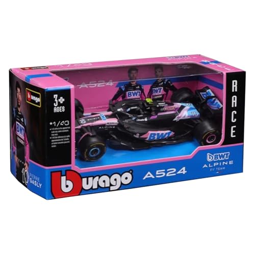 RACE MODEL BWT Alpine F1 Team A524 1:43 Esteban Ocon miniatura 6