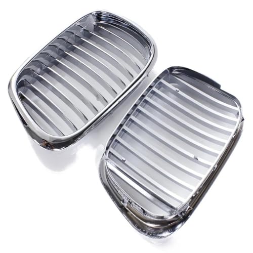 Parrilla delantera cromada para coche E39 525 y 528, repuesto exterior para sedán