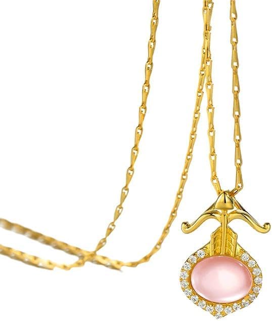 Collier quartz rose et argent sterling | Votre bijou constellation élégant du quotidien