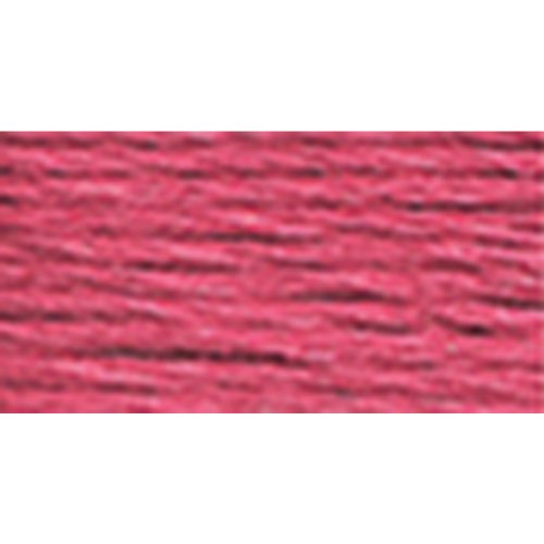 DMC 117-3731 Mouline Stranded Cotton Six Strand Embroidery Floss Thread, Dark Dusty Rose, 8.7-Yard