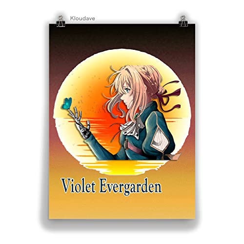 Violet Anime Manga Poster Evergarden Light Novel Merch Art Wall Decoration - 012