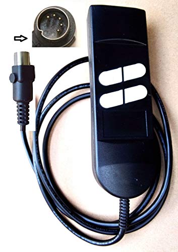 UP/Down 4 Button 5PIN Roll line 180° Electric Sofa Remote