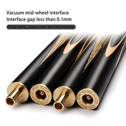 Queue de billard de snooker 3/4 Thaoxl avec procédé interchangeable de 10.2 mm