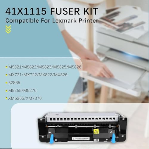 Unité de fusion Lexmark MS821 résout les défauts de cuisson du toner - 5
