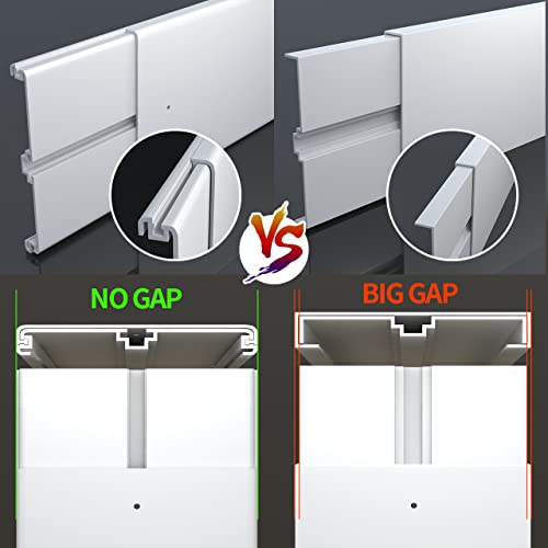 Gulrear Portable Air Conditioner Sliding Door Vent Kit,Universal Balcony Sliding Door Seal Plate For Portable Ac,Max Adjustable Length 228Cm/90Inch For 5.9 Inch Exhaust Hose Sliding Door Mobile Ac Kit #TOP1