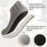 Vihir Hüttensocken Herren & Damen Winter, Rutschfeste Hausschuh Socken, Dicke Pantoffel Socken, Weiche Stoppersocken, Slipper Socken, Warme Hüttensocken Winter Weihnachtssocken Geschenk 1 Paar – Bild 3