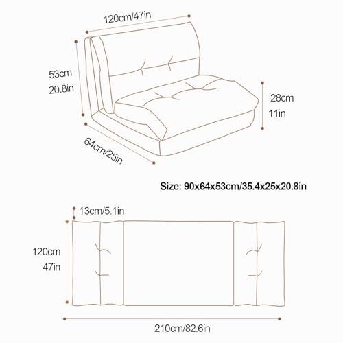 Sofá cama plegable que soluciona la falta de espacio en salones pequeños 3