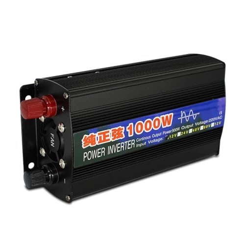 Onduleur 1000W onde pure sinus pour protéger vos appareils électriques à la maison et en voiture