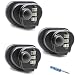 Trigger Lock 3 Digit Combination Gun Lock 3 Pack Fits Pistols Hand Gun Rifles Bb Gun Shotguns (3PCS)