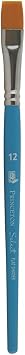 Princeton Select Artiste, Series 3750, Paint Brush for Acrylic, Watercolor and Oil, Flat Shader, 12