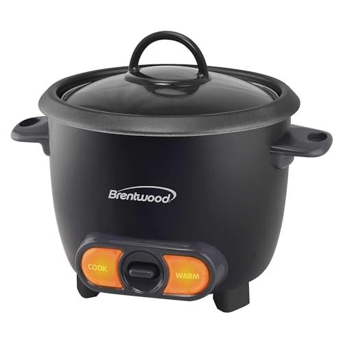 Brentwood TS-506BK Electric Rice Cooker, standard, Black