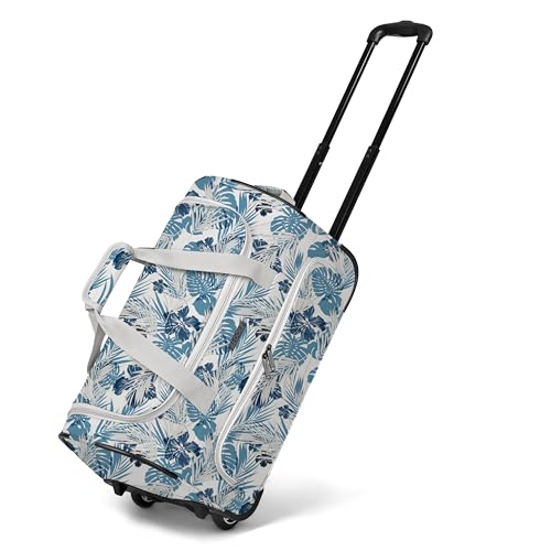 REDOLZ Sac de Voyage à roulettes S 51 cm | Trolley léger 39 L pour Homme & Femme | Duffle Essentials