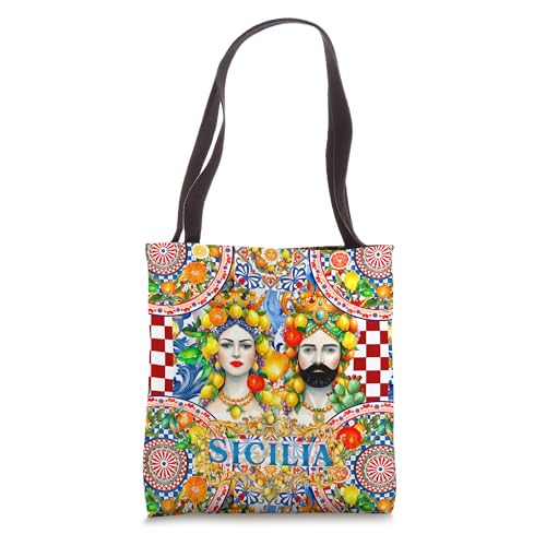 Bolso tote Fruits art con arte colorido miniatura 1