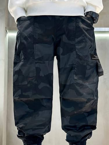 AOWKULAE Boys Casual Cargo Pants for Kids 5-14 Years4
