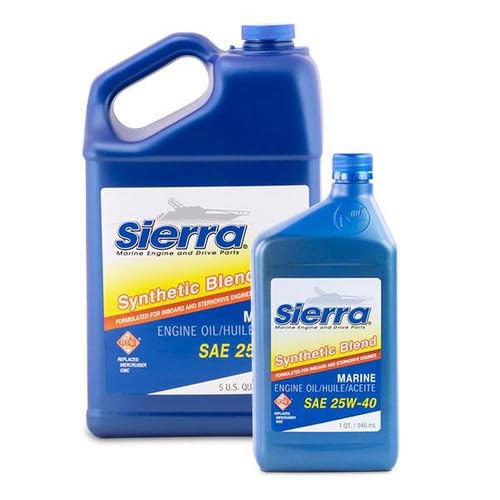Aceite sintético 25W-40 para motor Mercruiser miniatura 3