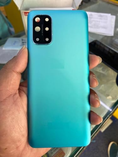 Image of 100% OG Back Panel Back Door Glass Back Body Panel Housing for Oneplus 8T : Green