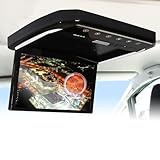 MAXWIN(マックスウィン) フリップダウンモニター 13.3インチ リアビジョン リアモニター フルHD 液晶 HDMI 2系統入力 USB microSDスロット FL1333