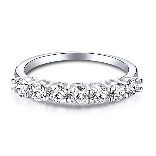 See full amazon price history chart for MISS JO 92.5 Sterling Silver Eternity Silver Ring, Half Pave Band Ring, Elegant Whites Collection, Gift for Women, BIS Hallmarked, Size 8 MISS JO 92.5 Sterling Silver Eternity Silver Ring, Half Pave Band Ring, Elegant Whites Collection, Gift for Women, BIS Hallmarked, Size 8 (B0C6MLGT9D) Amazon Price History, Amazon Price Tracker